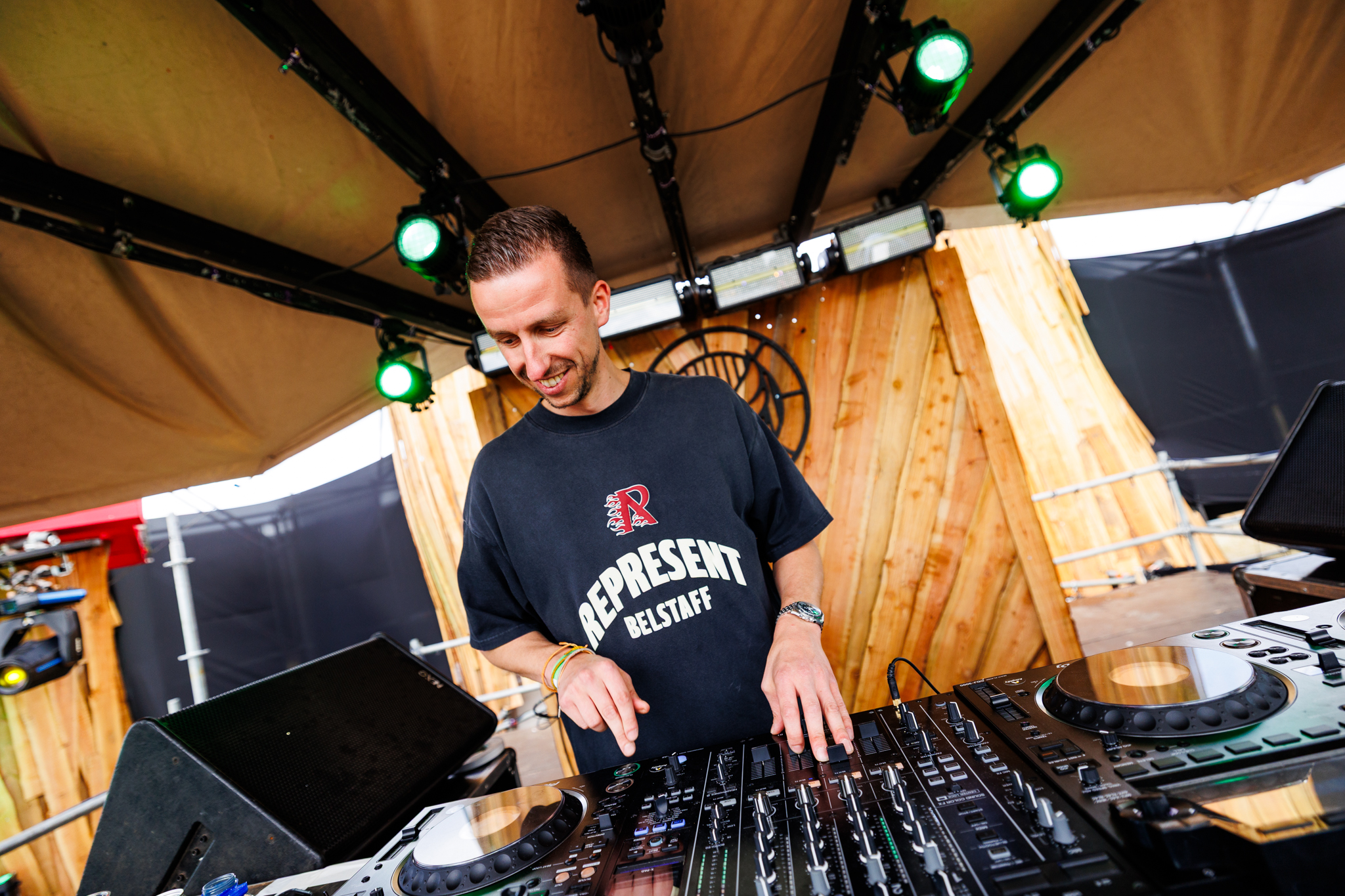 Wessel Heesz achter de decks