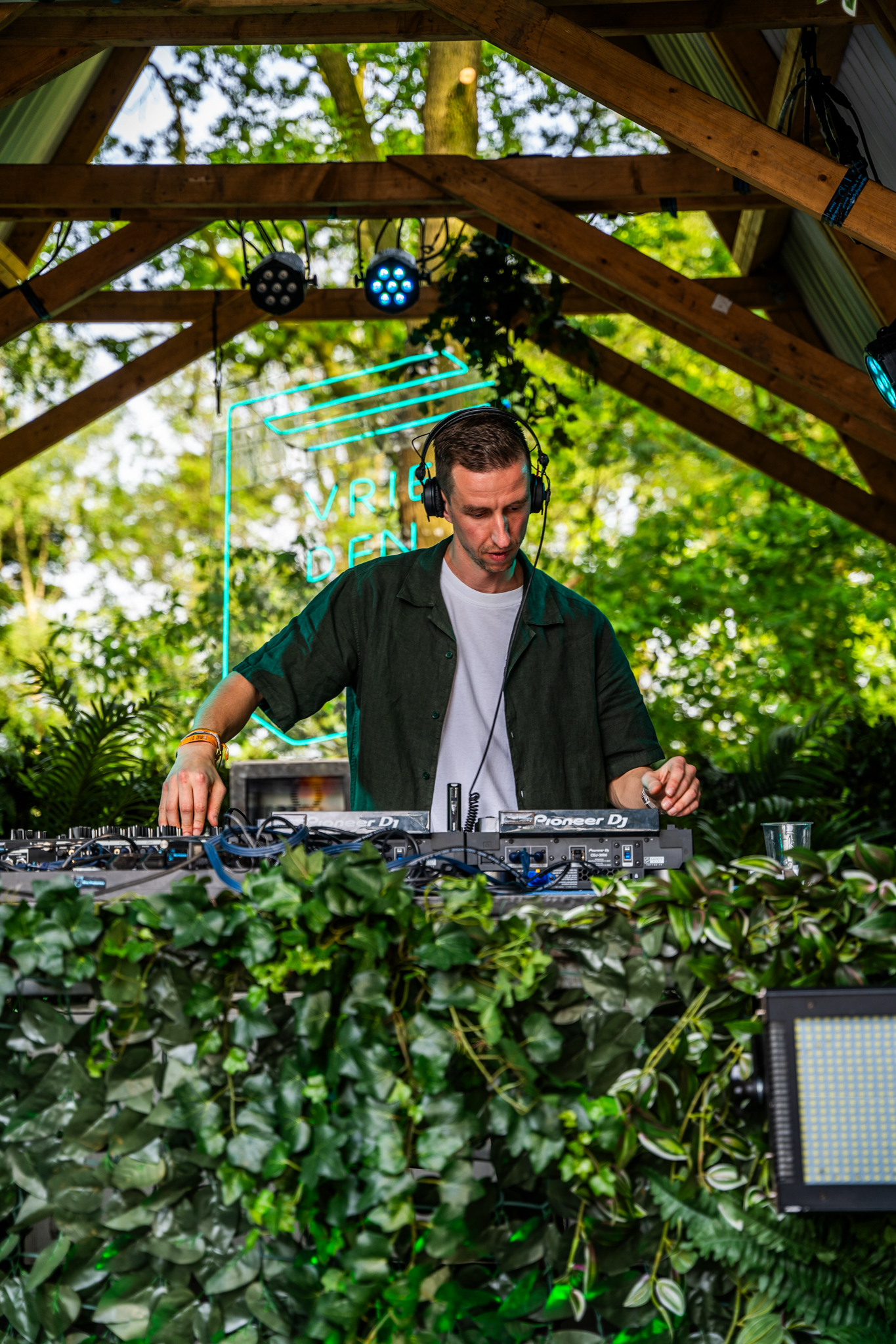 Wessel Heesz achter de decks